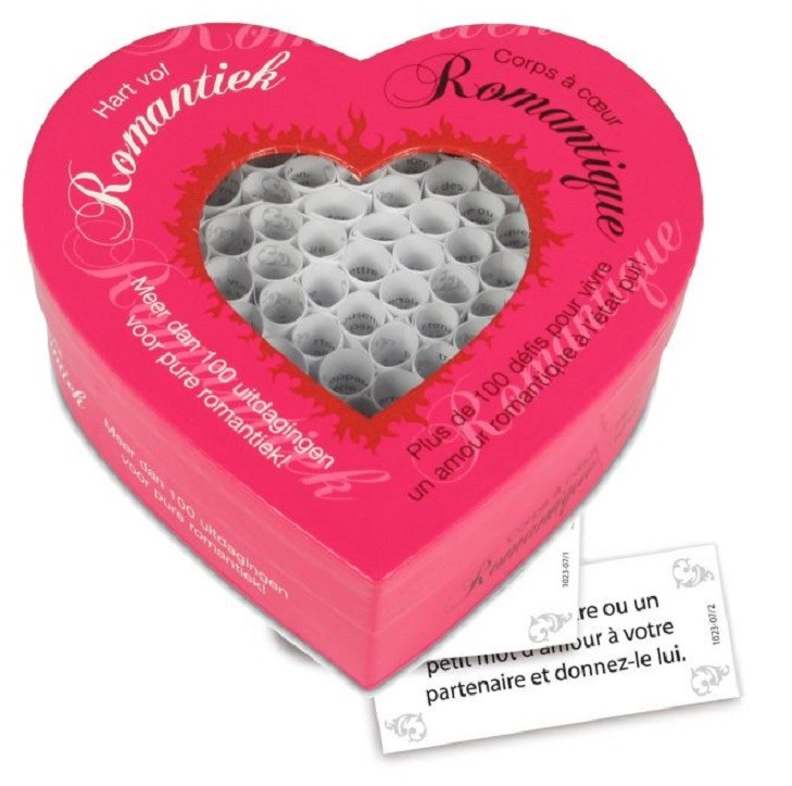 Jeu Romantique Corps à Coeur à 12,50€ - Achat cadeau Saint