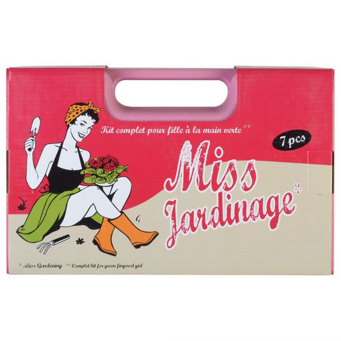 Coffret Miss Jardinage à 29,90€ - Idée cadeau femme - Achat cadeau